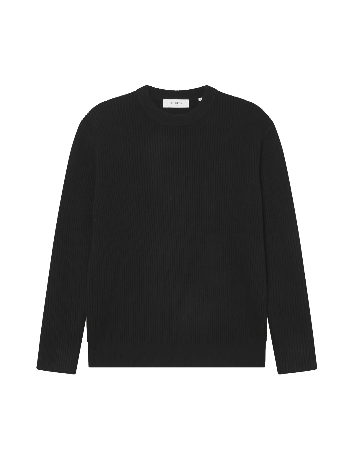 Eddie Wool Rib Crewneck Knit